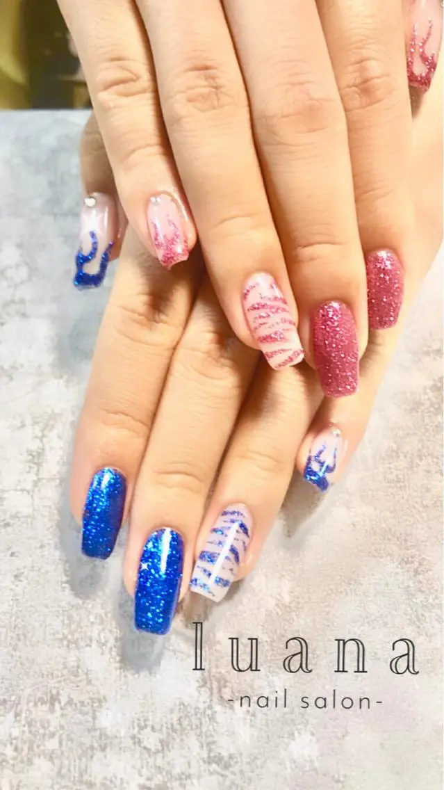 ネイル 持ち込み luana ネイルサロンのネイルデザイン