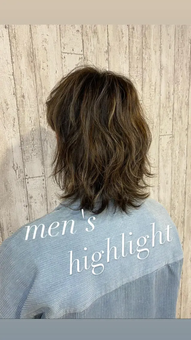 ショート メンズ 勝河 怜楊のヘアスタイル