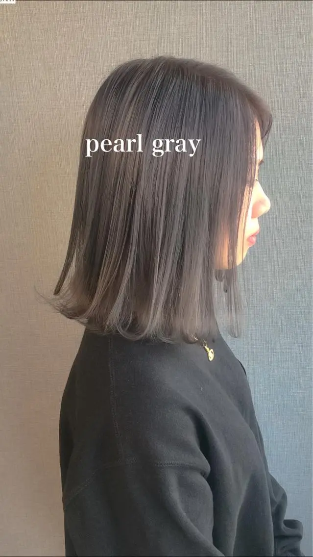 ミディアム カラー Selenehair 三条本店のヘアスタイル