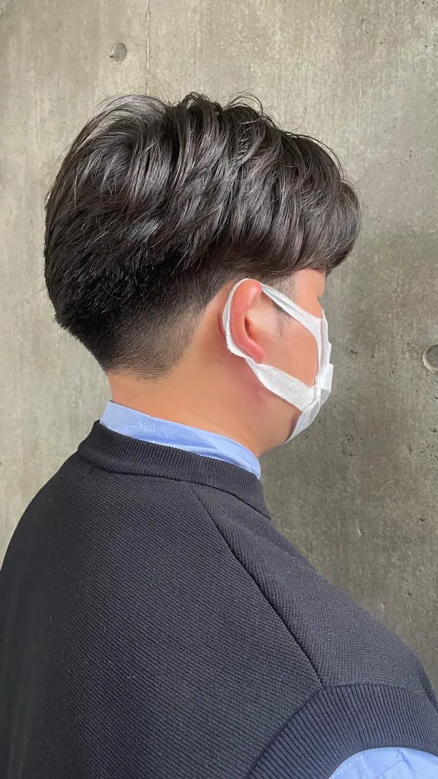 パーマ メンズ もりたみかこ 美容師お休み中のヘアスタイル