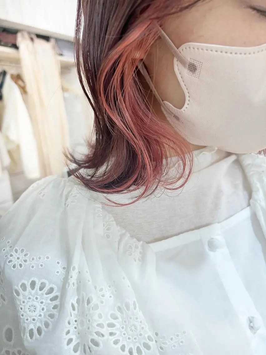 ミディアム 初めてでも失敗しない 透明感カラー Miiのヘアスタイル