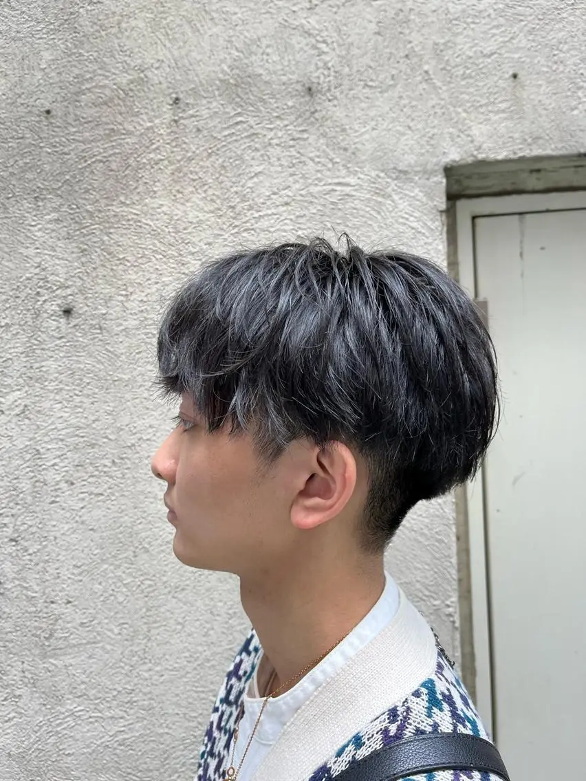 ショート パーマ メンズ カット パーマ トリートメント ヘアセット 🏆メンズヘア特化 🥇代表りんぺーのヘアスタイル