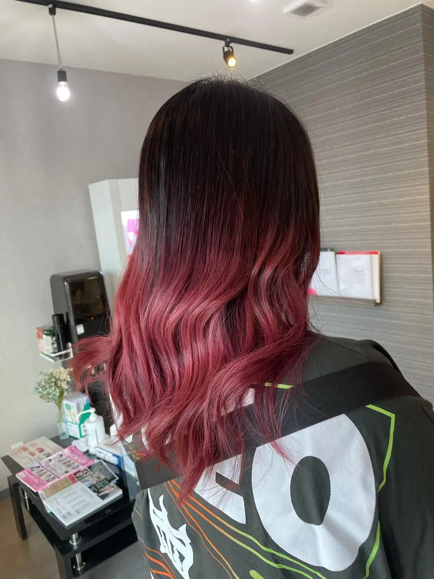 ミディアム カラー 山本 貴弘のヘアスタイル