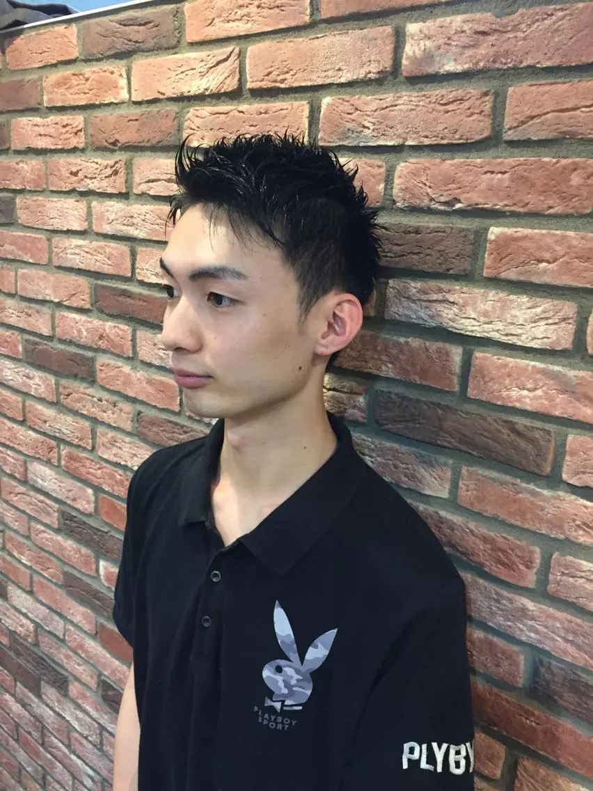 ショート ショートヘア 六本木メンズヘア 大橋勇貴のヘアスタイル