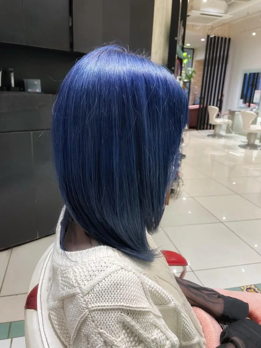 ミディアム カラー 中野 竜介のヘアスタイル