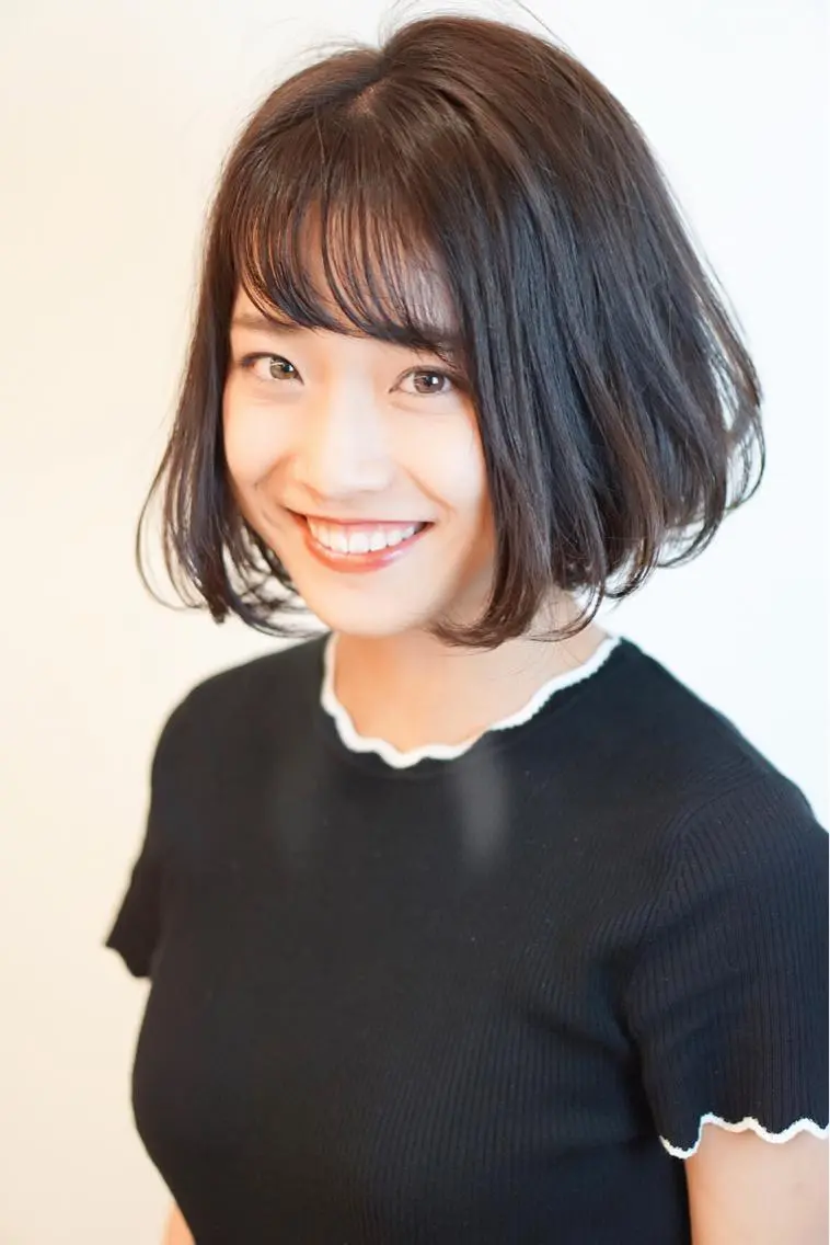 ショート カラー パーマ ボブ ディレクター ノナカのヘアスタイル