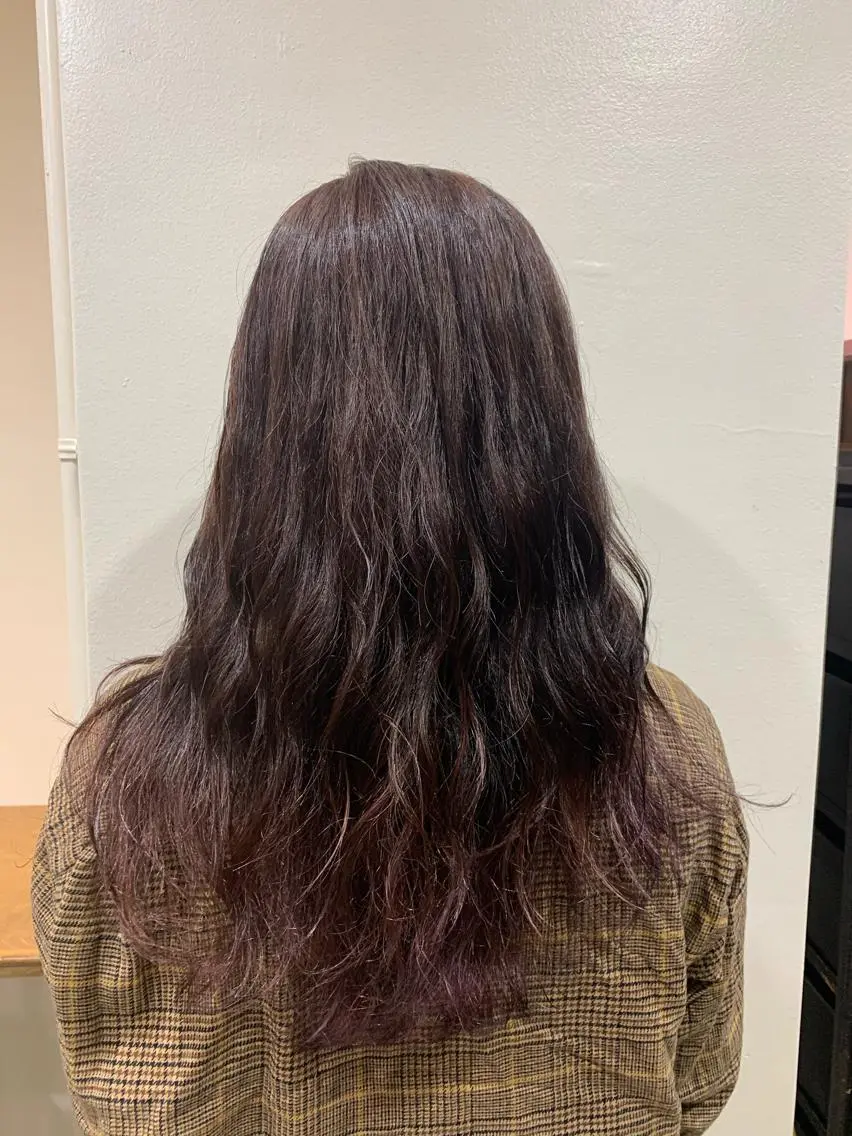 ロング ヘアカラー トリートメント ヘッドスパ ヘアセット 大宮/山口 竣也のヘアスタイル