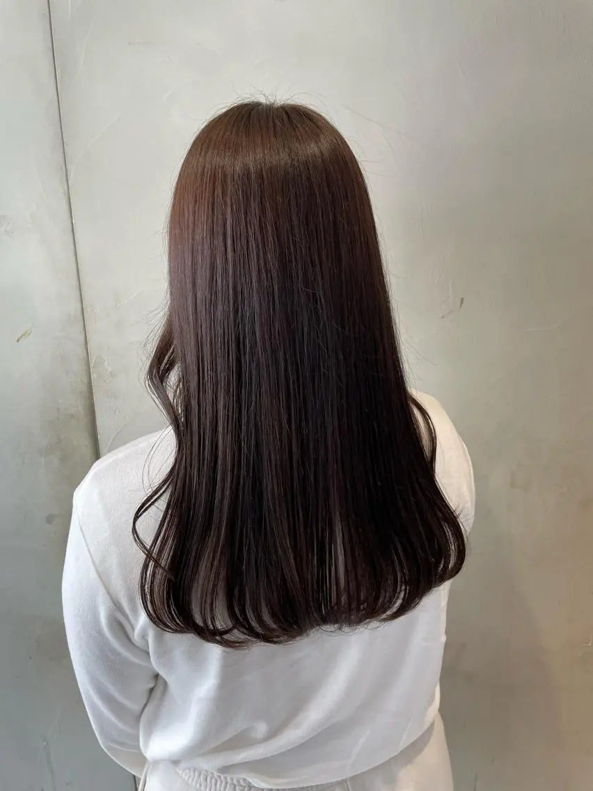 ロング カラー ヘアアレンジ 艶髪/レイヤーカット 🐣misakiのヘアスタイル