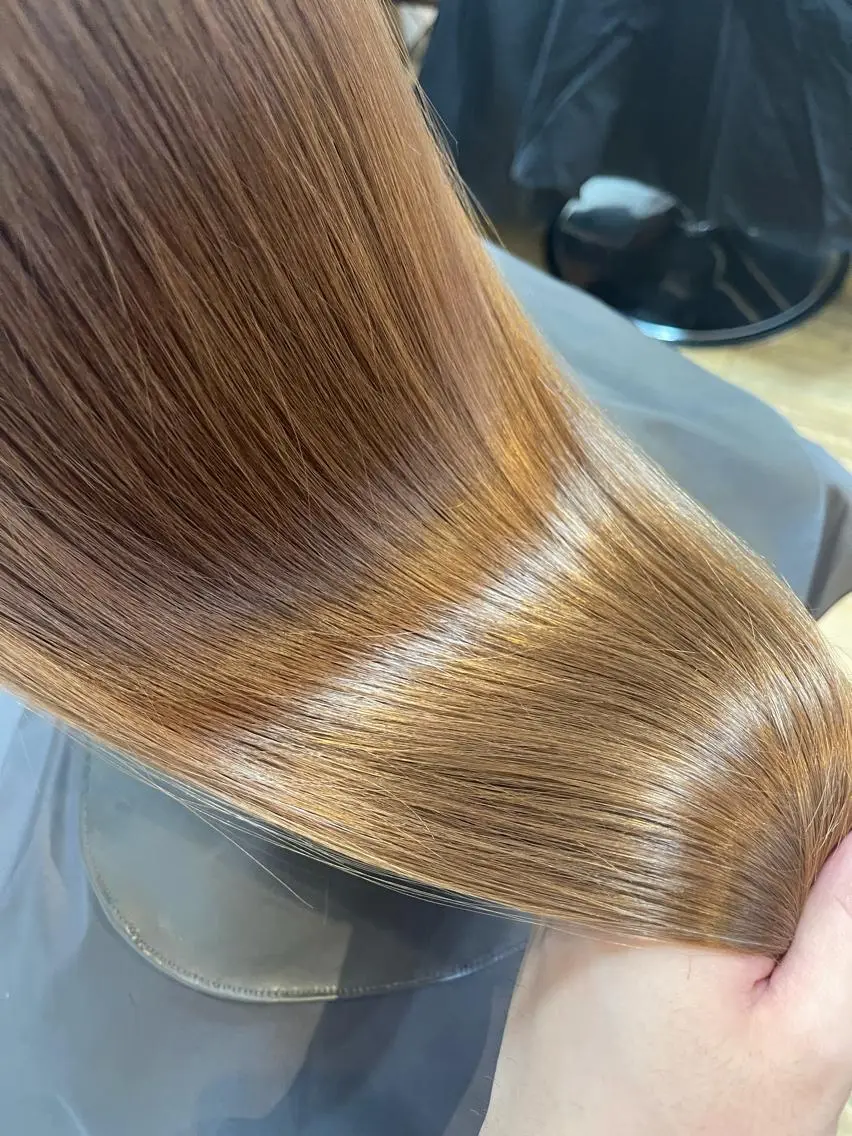 ロング カラー 髪質改善 トリートメント トリートメント 平田 たかしのヘアスタイル
