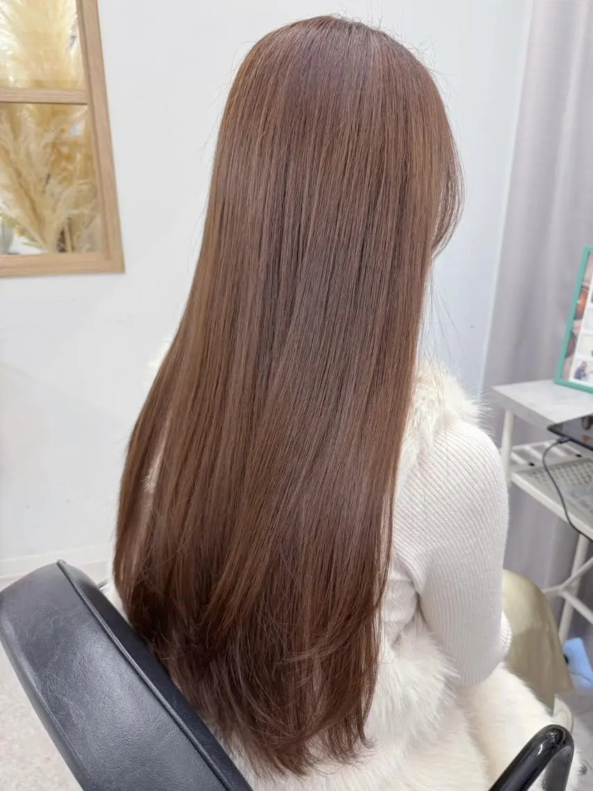 ロング カラー number eluneのヘアスタイル