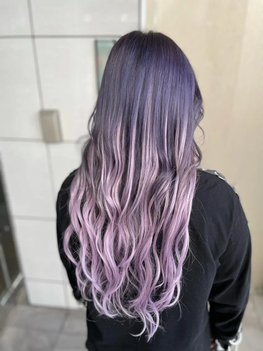 カラー エクステ 坂野 結子のヘアスタイル
