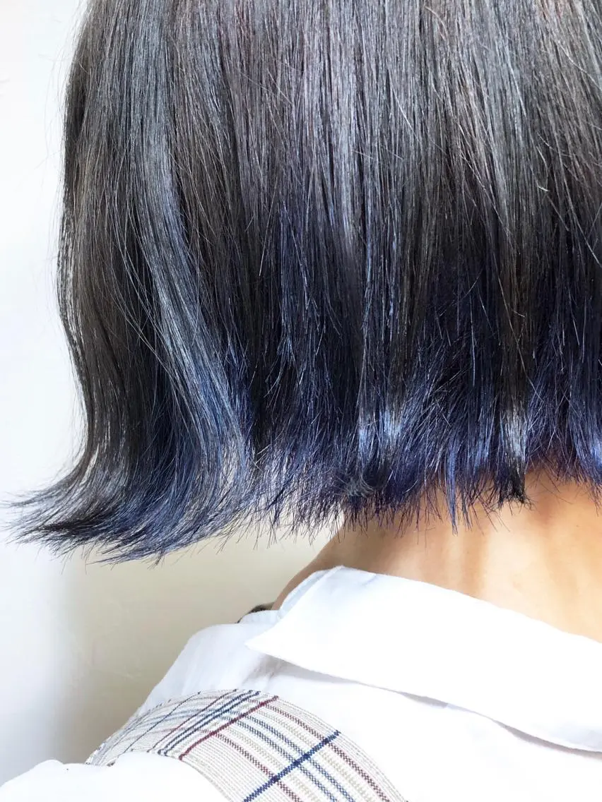 ショート カラー ヘアアレンジ ヘアカラー トリートメント 小松 郁斗のヘアスタイル