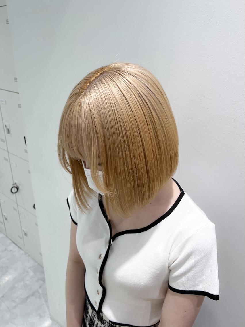 カラー カット ヘッドスパ ヘアセット トレンドベージュ🤎 🎀LAND池袋のヘアスタイル