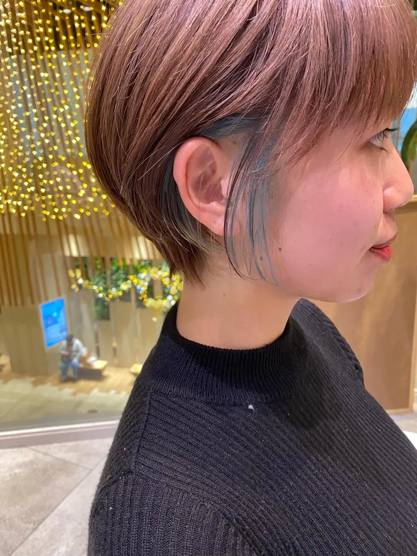 ショート 小倉 沙織のヘアスタイル