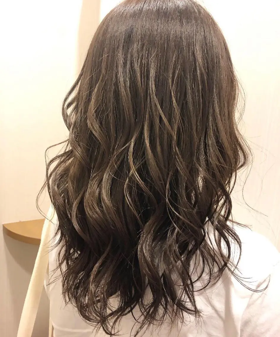 ロング ヘアカラー ヘッドスパ ❁⃘ ち だ り さ ❁⃘のヘアスタイル