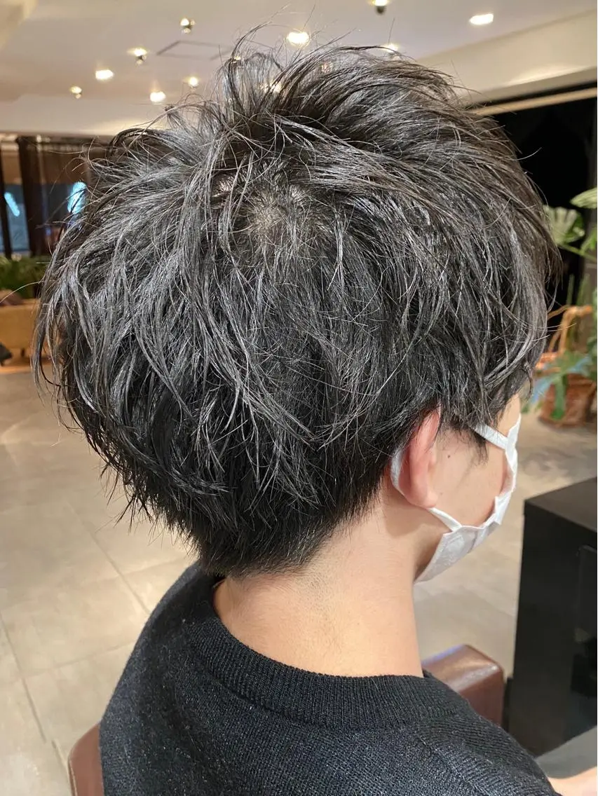 メンズ カット ⭕️メンズパーマ⭕️ 山口　裕太郎のヘアスタイル