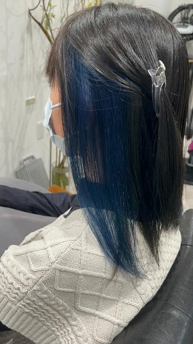 カラー リベイルけんた モデル募集のヘアスタイル