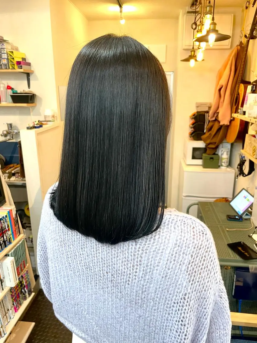 ロング カラー トリートメント トリートメント 水素トリートメント／ 髪質改善/ナカノメのヘアスタイル