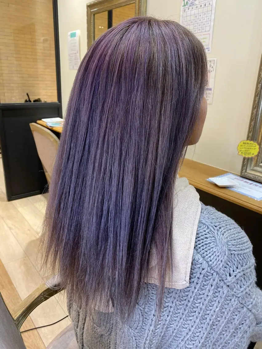 セミロング カラー トップスタイリスト/ アユミのヘアスタイル