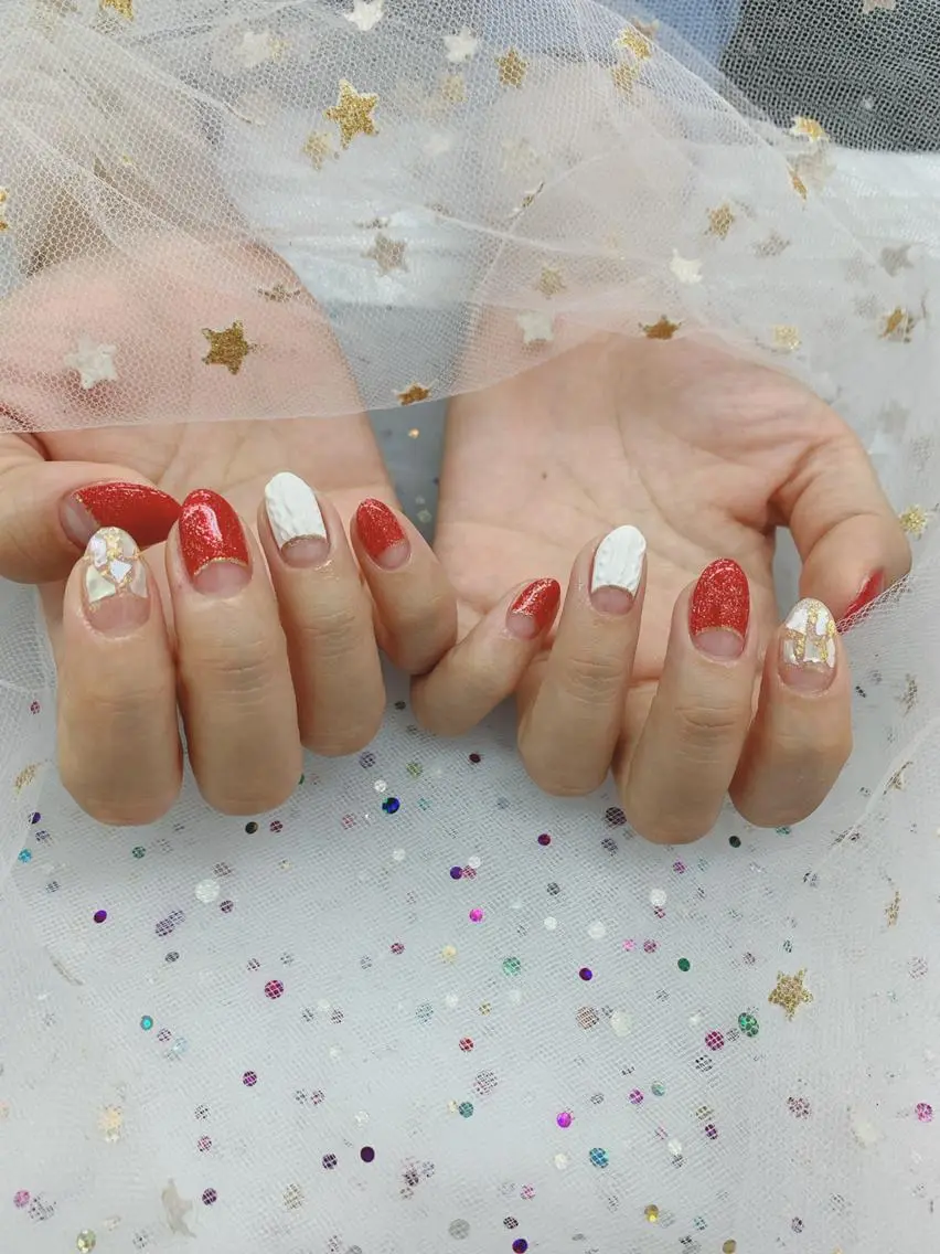 ネイル 🦋ネイルサロン ブラン🌈ゆりのネイルデザイン