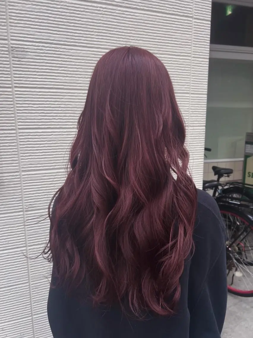 ロング ヘアカラー ROZAgerme 落海一花🦋のヘアスタイル