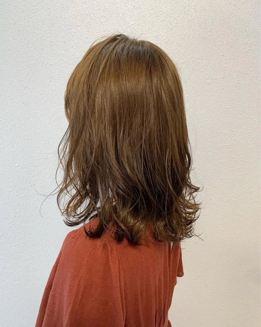 ミディアム カラー イルミナカラー カット ヘアカラー トリートメント ✨森下 直弥✨ 店長🤩のヘアスタイル