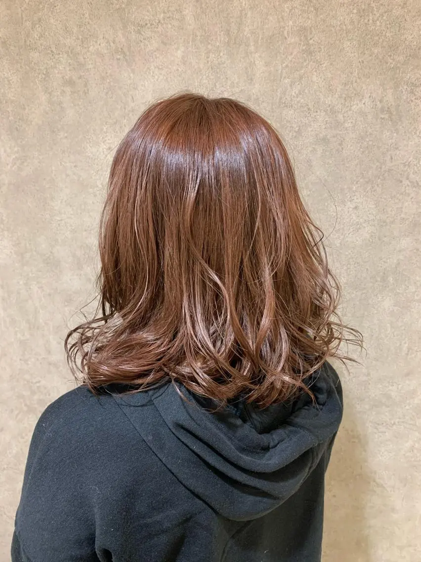 ミディアム ヘアカラー トリートメント ショート／透明感 カラー加治竜汰💡のヘアスタイル