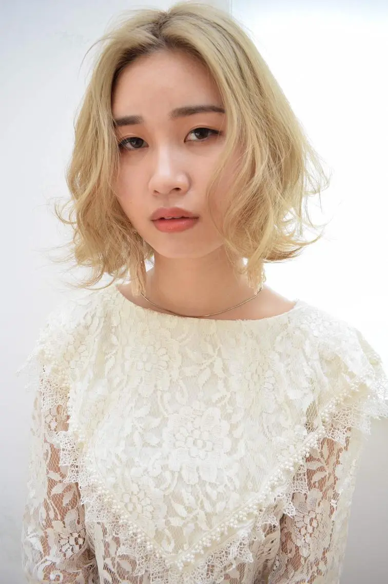 ミディアム 美髪形成!色素改善! 秋田 和輝のヘアスタイル