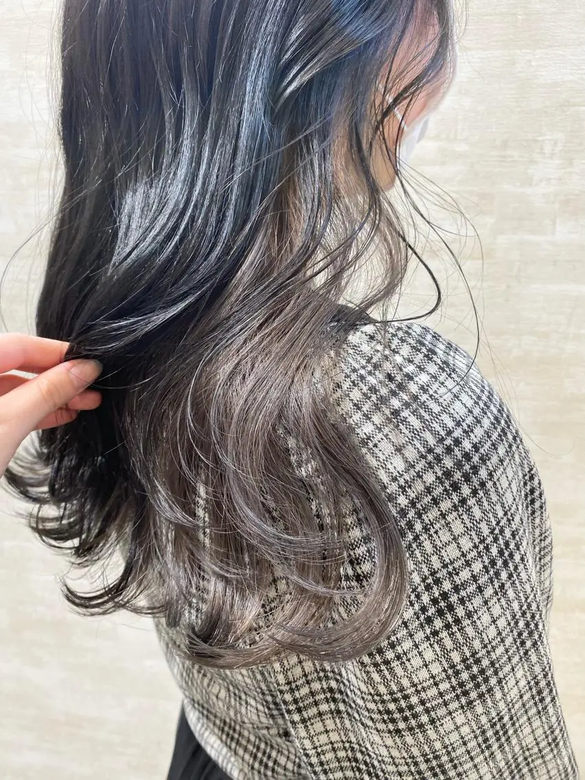 ロング カラー ヘアアレンジ 髪質改善&艶感カラー 🪄岡井美結のヘアスタイル