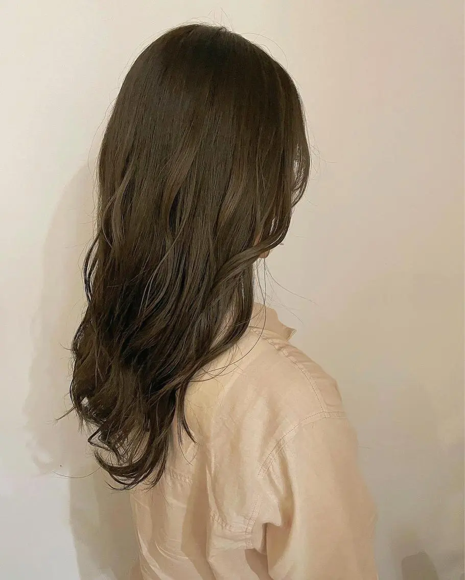 ロング カラー Sana 🦢のヘアスタイル