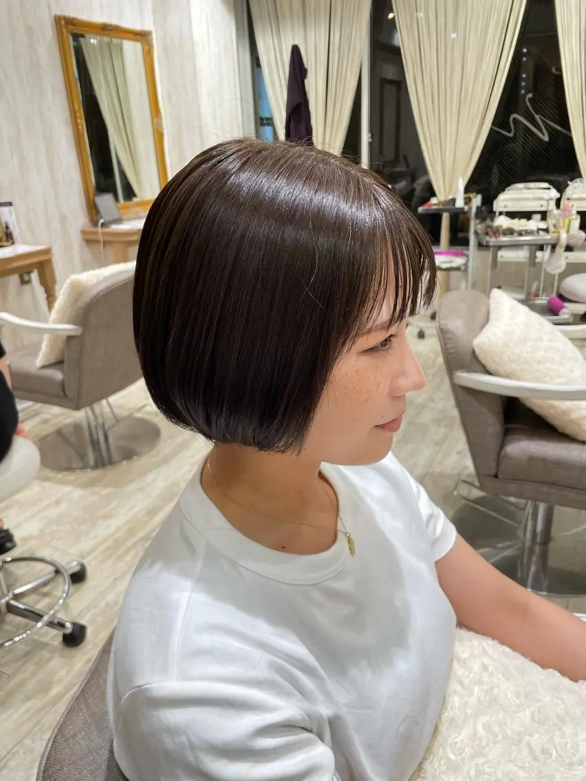 カラー 小野 明日香のヘアスタイル