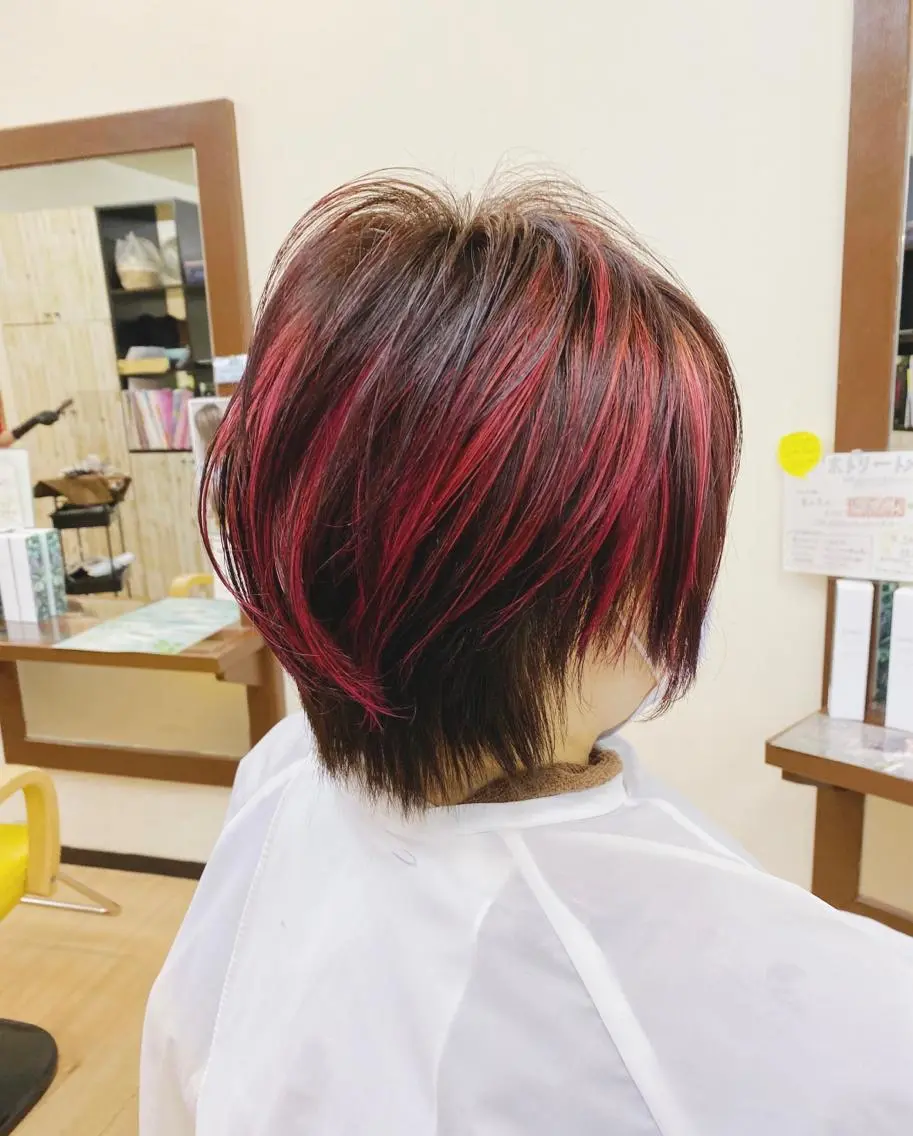 ショート カラー 寺澤 🌈祐のヘアスタイル