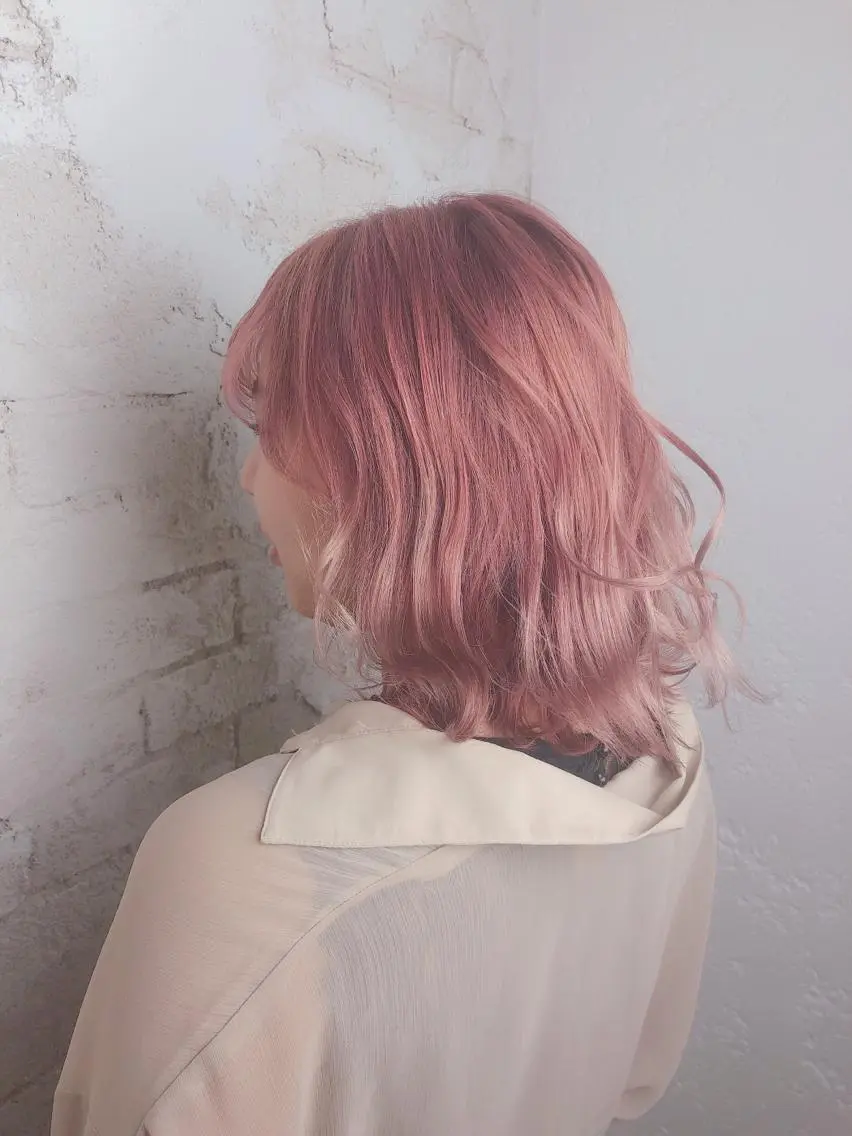 ミディアム カラー ️韓国ヘア/レイヤー カット❤️Yūkaのヘアスタイル