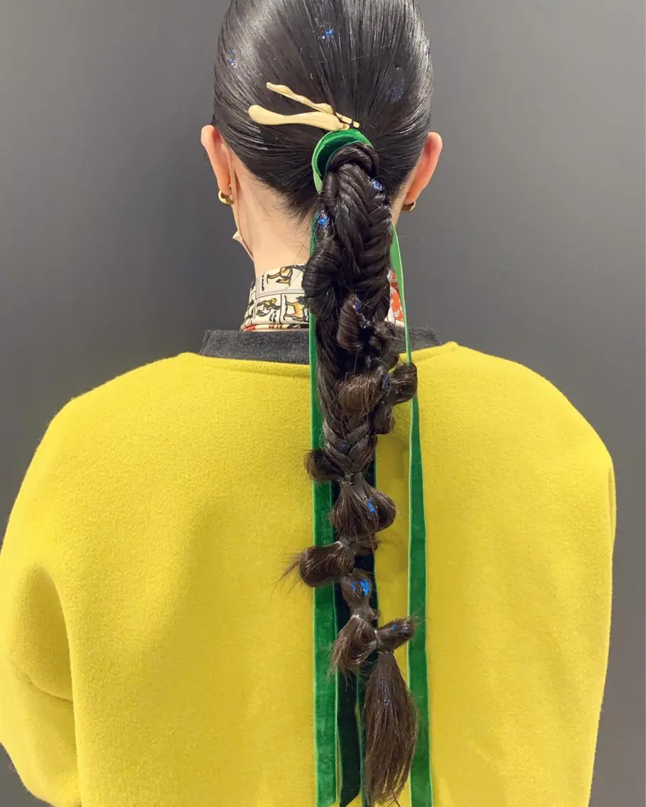 ロング ヘアアレンジ ヘアセット KAWATOKO MISUZUのヘアスタイル