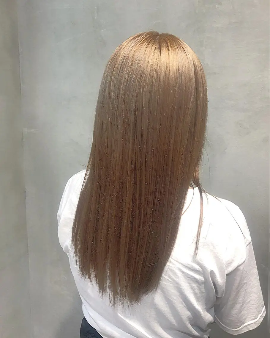 セミロング カラー ヘアアレンジ TOKI /透明感/原宿のヘアスタイル