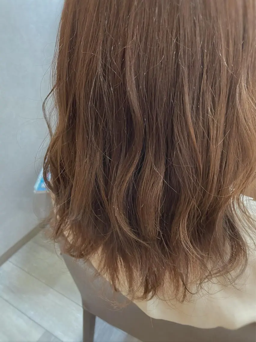 ミディアム カラー 透明感カラー ヘアカラー 【enn】 小橋 彩香のヘアスタイル