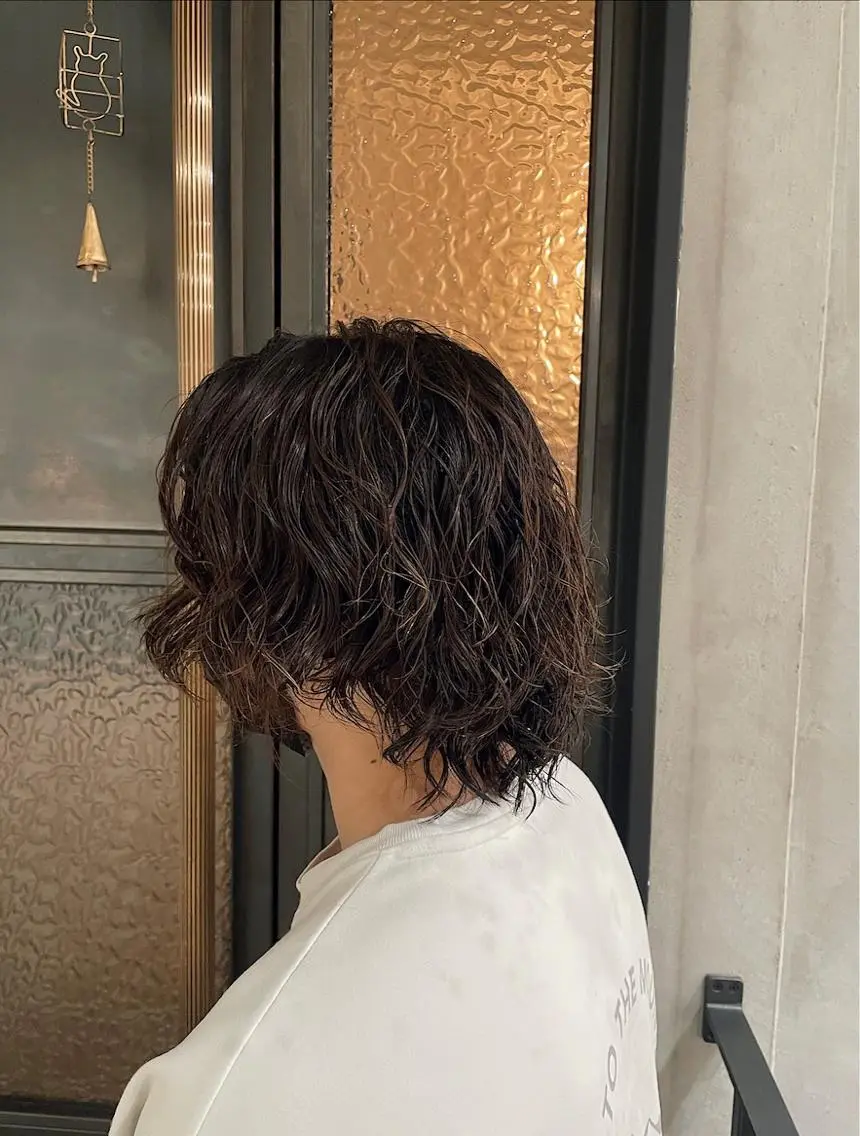 ミディアム パーマ sand🎀 Ricoのヘアスタイル
