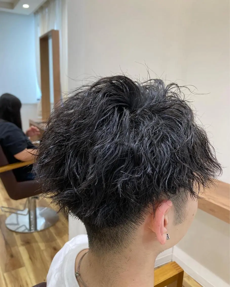 ショート ツイストパーマ ショート/ボブ やぐちゆうたのヘアスタイル