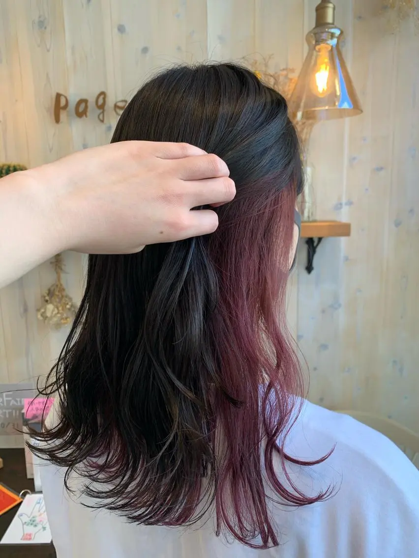 セミロング カット ヘアカラー トリートメント アニメオタク美容師/ miharuのヘアスタイル