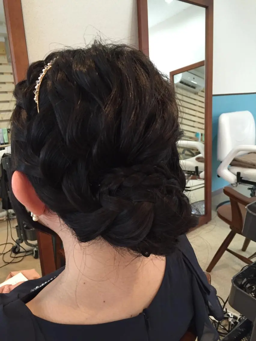 ショート ミディアム セミロング ロング ヘアアレンジ 早朝✨ヘアセット 着付け/清水玲歌のその他イメージ