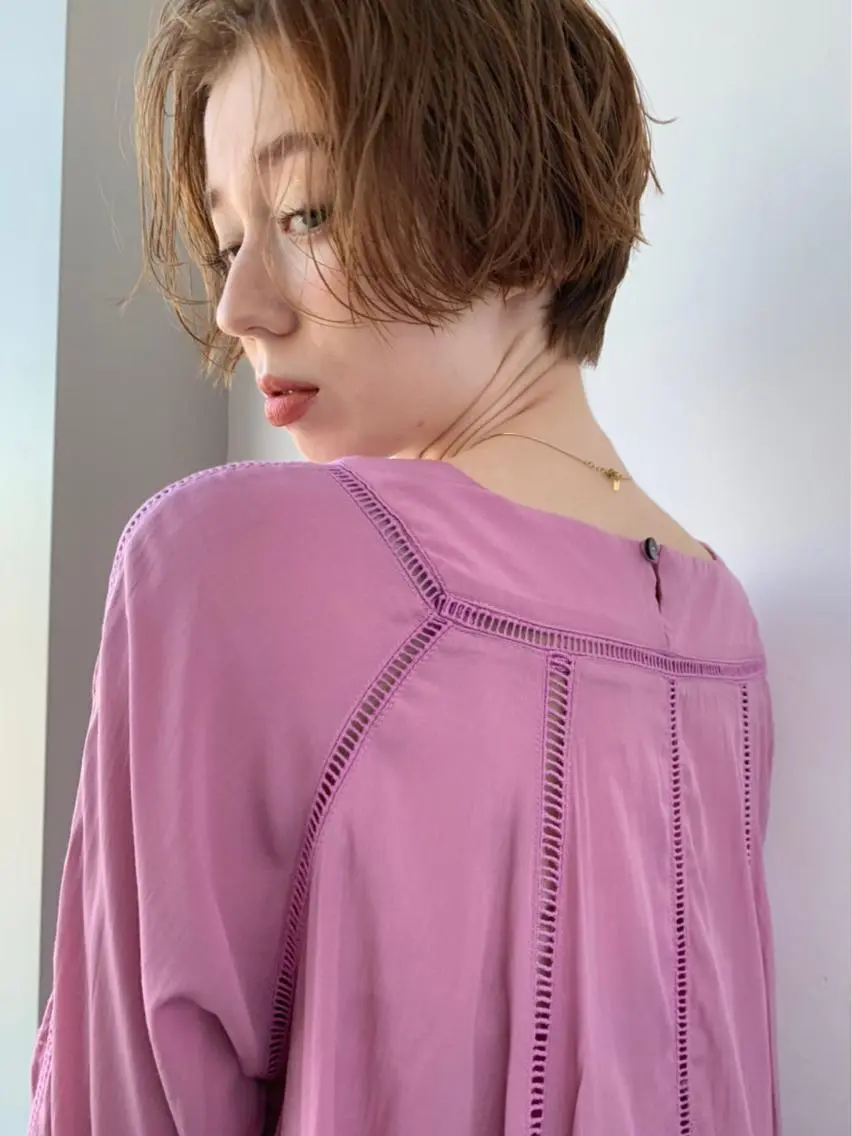 ショート おおつき ありかのヘアスタイル