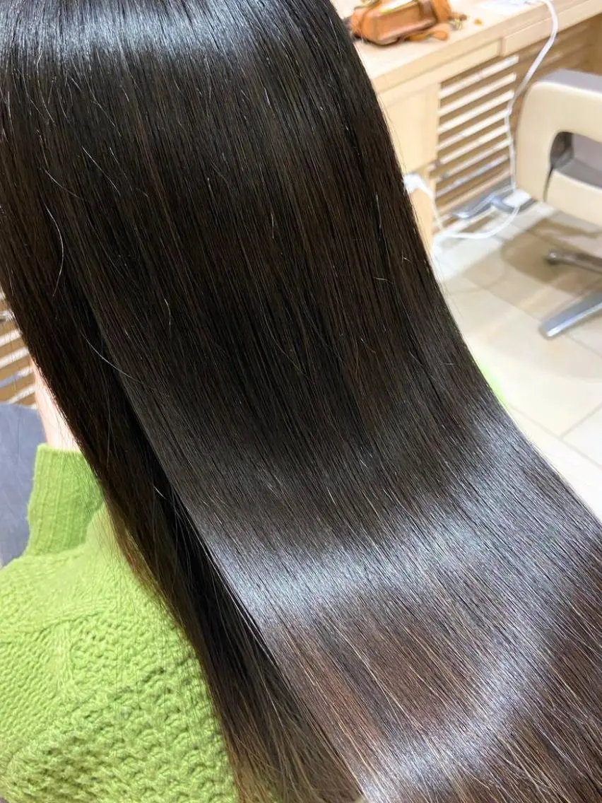 ロング カット 縮毛矯正 トリートメント プログレス 東久留米店のヘアスタイル