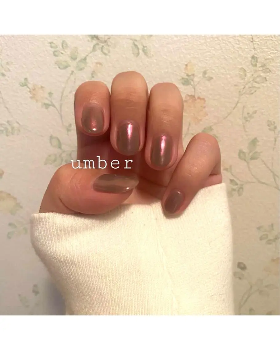 ネイル クリアネイル フラッシュネイル フットネイル フレンチネイル マグネットネイル ハンドネイル umber 三茶1分のネイルデザイン