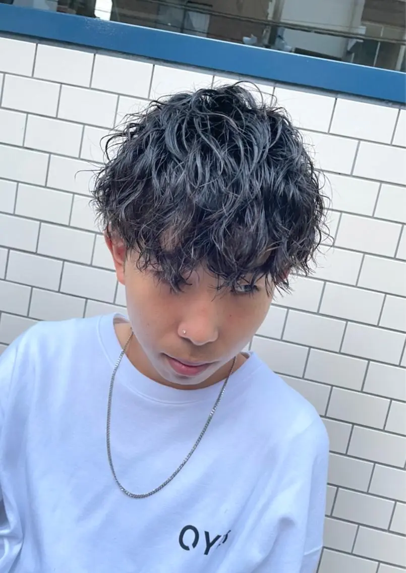 ミディアム 渋谷 メンズヘア⭐️ タニグチヨシユキのヘアスタイル