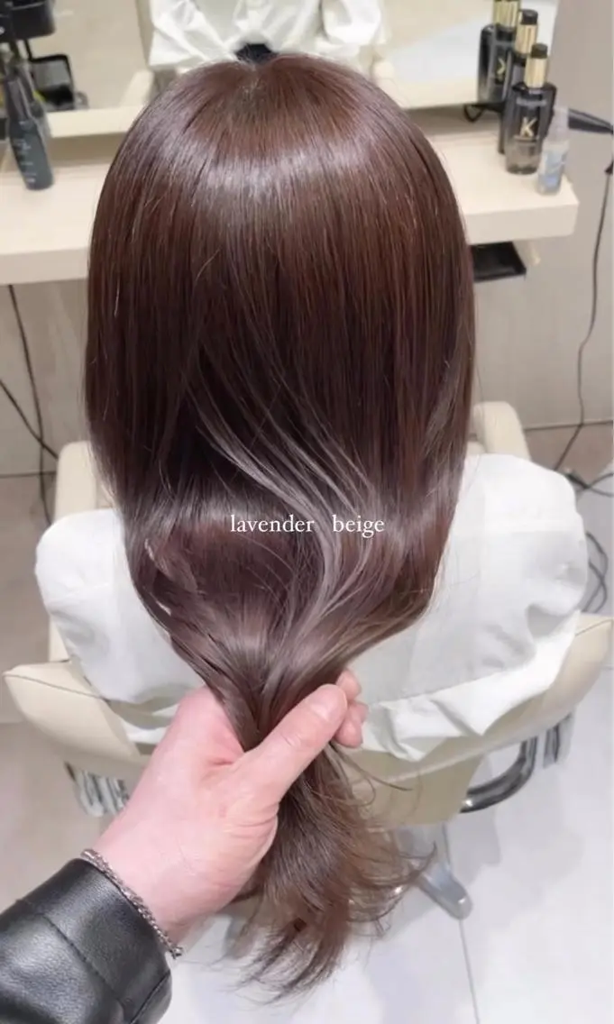 ミディアム カラー ヘアカラー k-two top stylist 林原のヘアスタイル