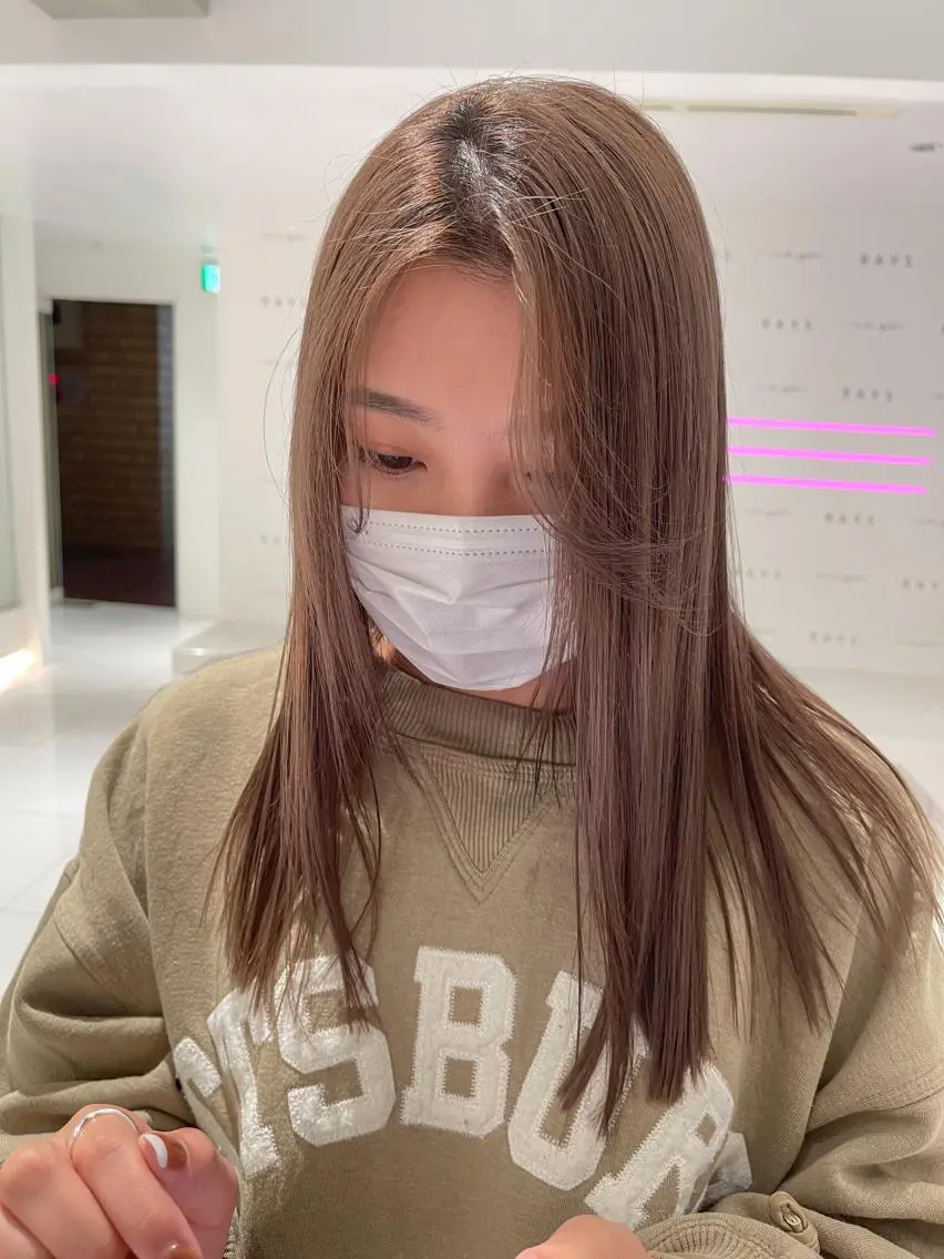 カラー 竹尾 優斗のヘアスタイル
