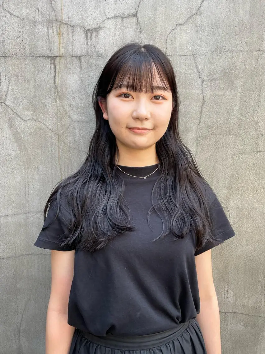 ロング カラー パーマ ヘアアレンジ ヘアカラー 縮毛矯正 トリートメント くびれレイヤー/艶 カラー　MADOKAのヘアスタイル