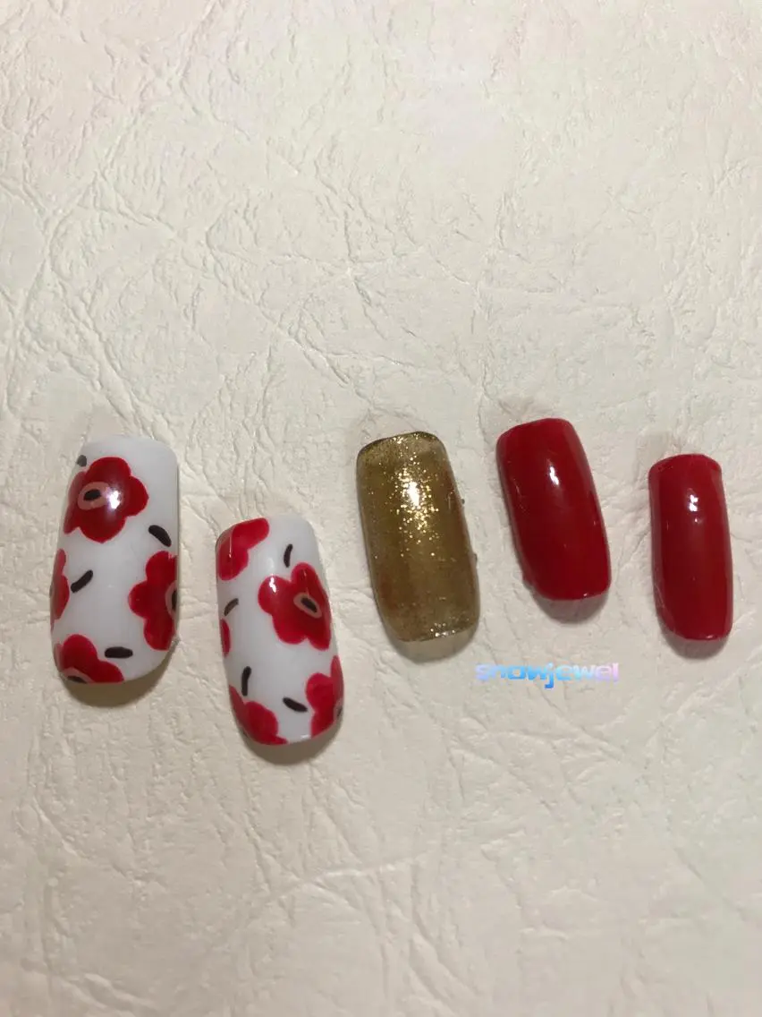 ネイル アートネイル フットネイル nail snowjewelのネイルデザイン