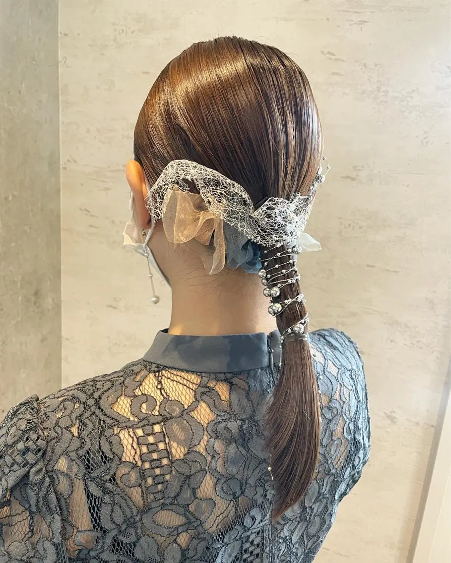 ロング ヘアアレンジ 🎀ヘアセット/艶髪 /はやしほのか🎀のヘアスタイル