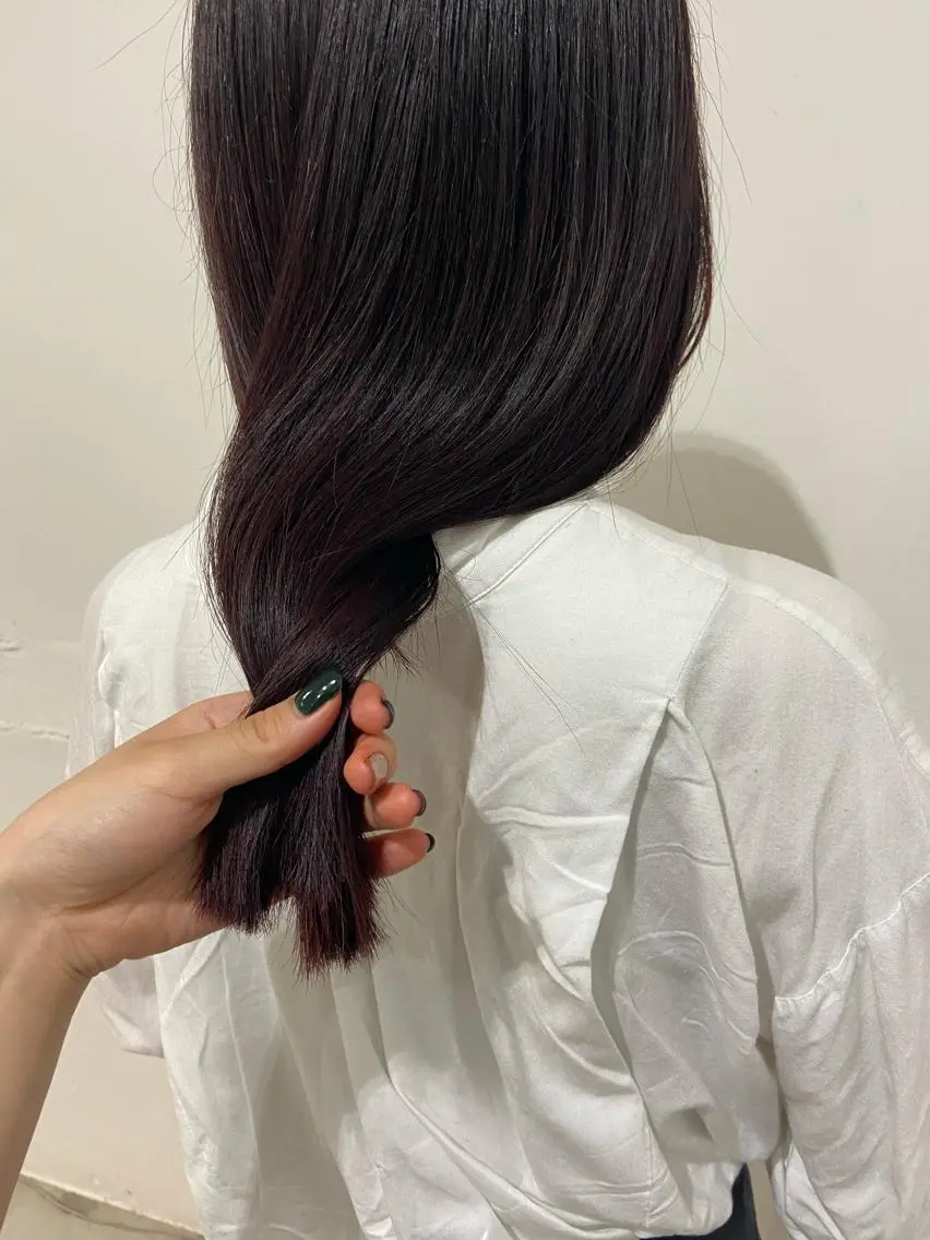 ロング カラー 茉樹@pullnoc /新宿/ボブ/モードのヘアスタイル
